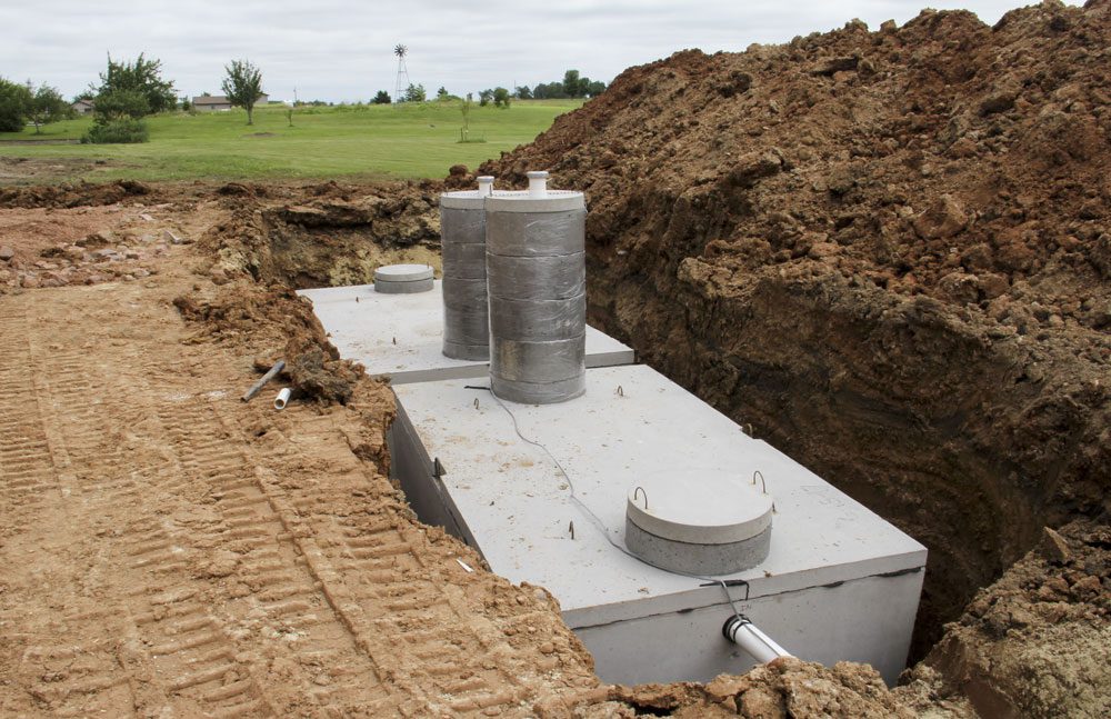 Fosse septique béton | MAX - Excavation et terrassement