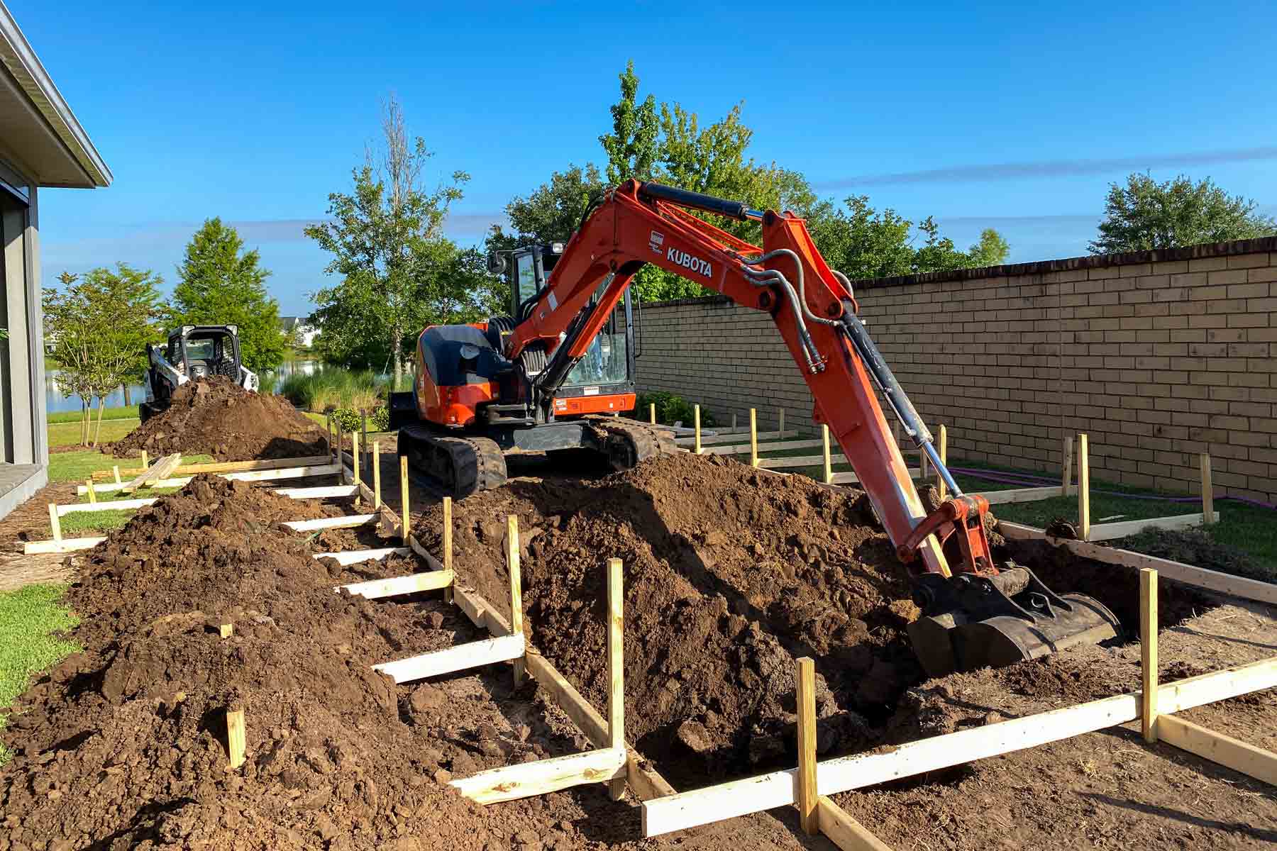 excavation de piscine, excavation résidentielle, excavation residentiel, excavation, entreprise d'excavation